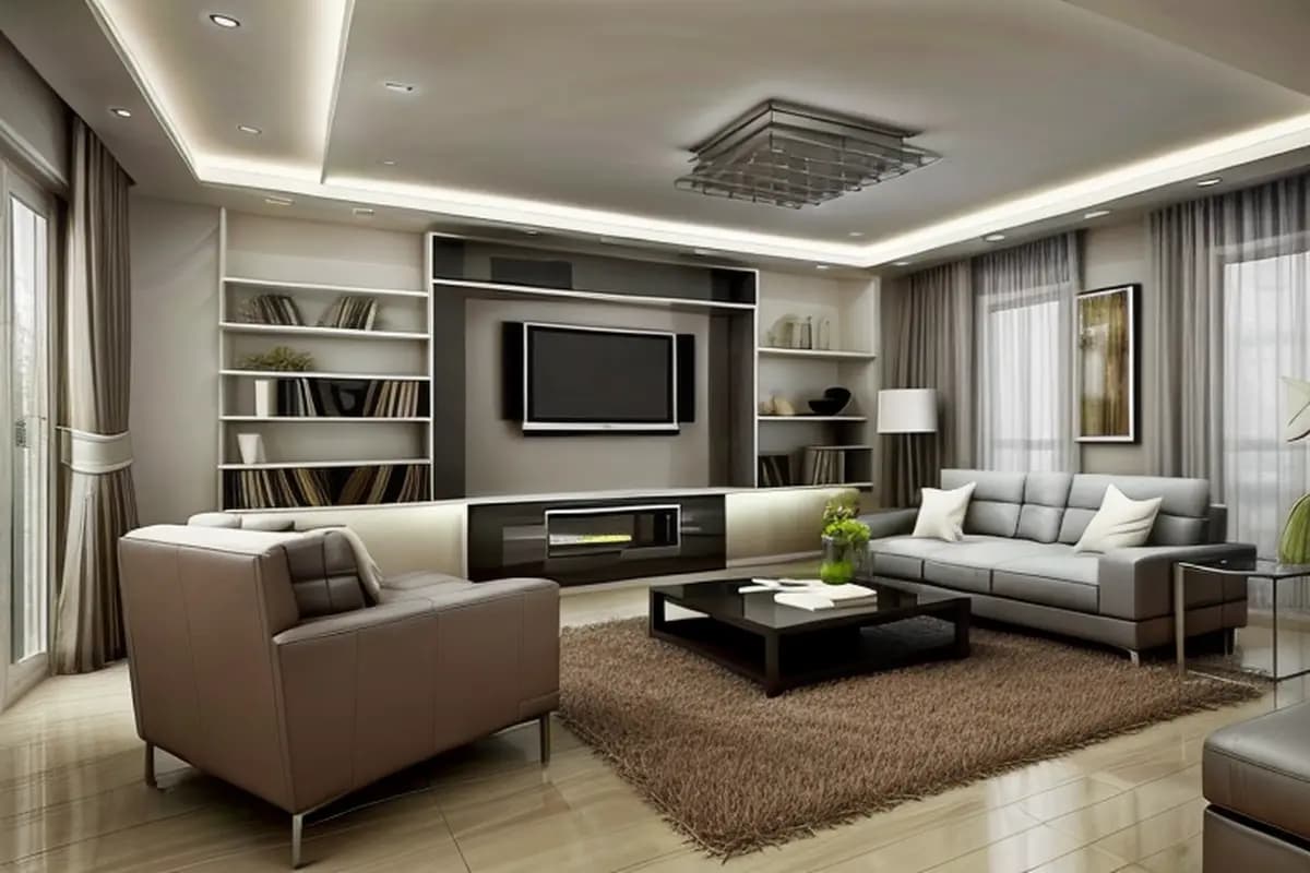 Contemporary Modern Living Room