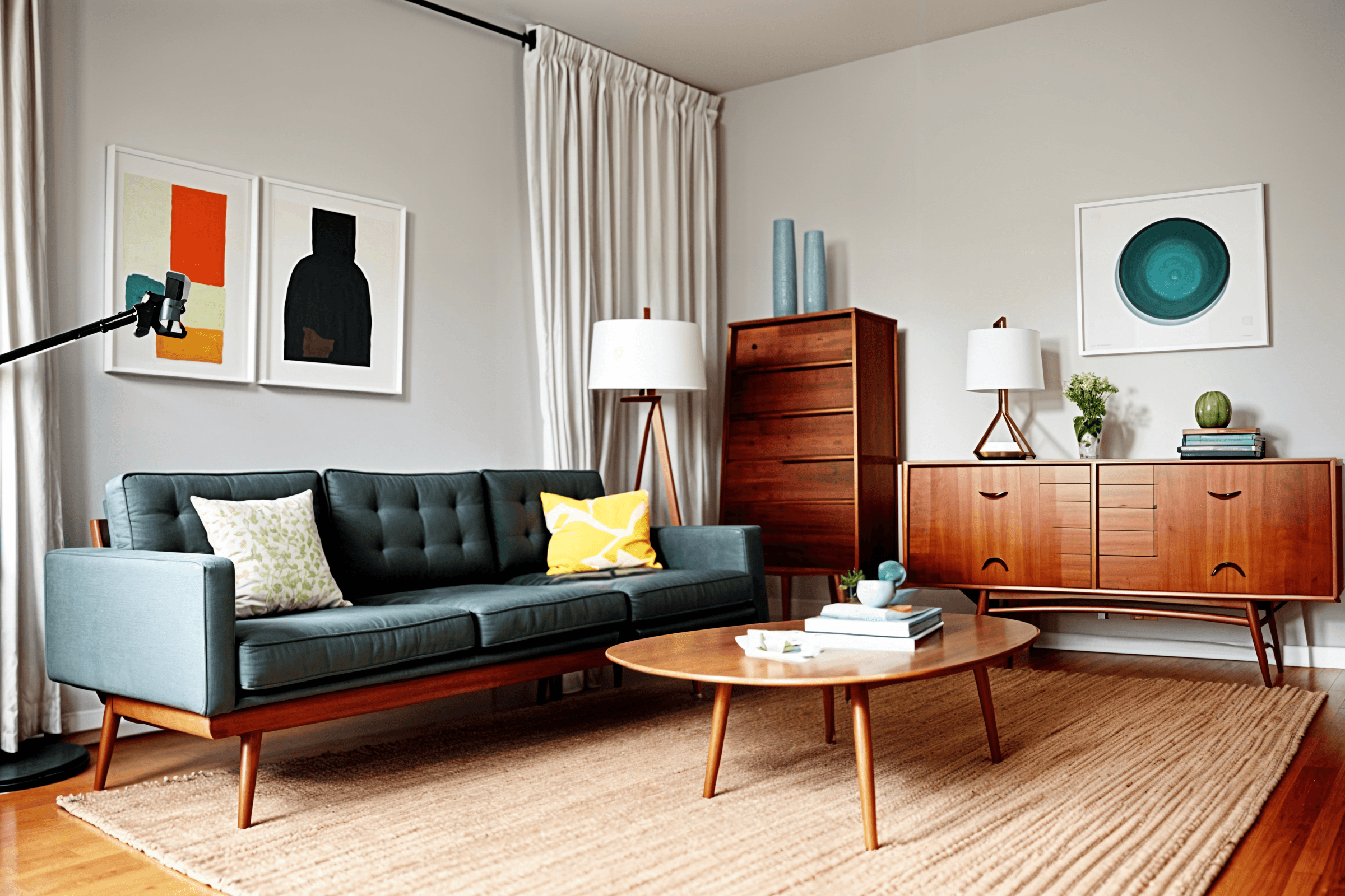 Mid-Century Modern Living Room